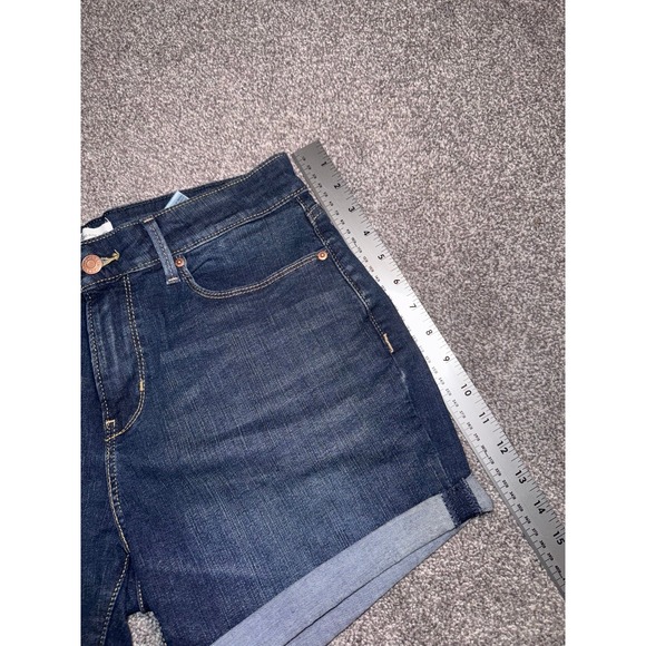 Levi's‎ Women's Dark Blue Jean Shorts - Picture 8 of 10